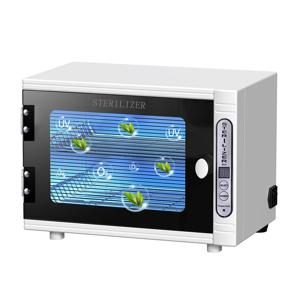 UV 오존 살균기 자외선 살균기 상자, 미용실 타이머 포함 전문 캐비닛, 360 ° 청소 도구, 12L