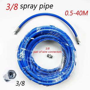 3/8 고압 스프레이 파이프 피팅: 3/8 수나사 커플링 포함, 0.5 - 40 m 길이의 다목적