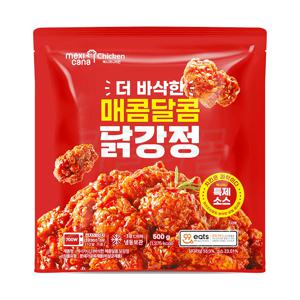 멕시카나 더 바삭한 매콤달콤 닭강정 500g