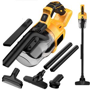 5 in 1 휴대용 전기 진공 청소기, 400W 강력 모터, 46 CFM 휴대용 핸드 진공 청소기 (바닥, 카펫, 자동차용, 디월트 호환)