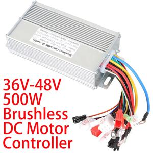 36/48V 500W 브러시리스 DC 모터 전기 자전거 전기 스쿠터 전기 오토바이 스쿠터 용 듀얼 모드 컨트롤러