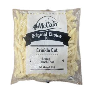 맥케인 크링클컷 감자튀김 2kg / 줄무늬 감자튀김