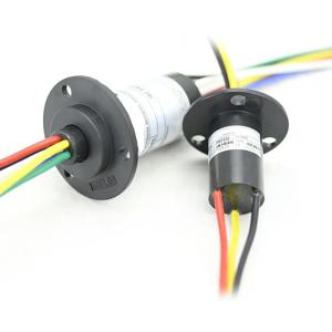 2A-30A 새로운 고전류 전도성 슬립 링 1Pcs 전기 로터리 조인트 2-24 전선