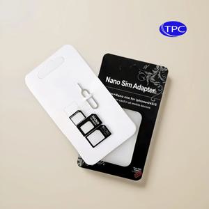 아이폰 6 7 플러스 5S 화웨이 P8 라이트 P9 샤오미 노트 4 프로 3S 미5 심 홀더용 마이크로 나노 심 카드 어댑터 커넥터 키트 20세트