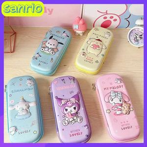 Sanrio 시리즈 학생 연필 상자 대용량 크리 에이 티브 만화 컬러 3d 연필 케이스 보관 문구 학생 용품 선물