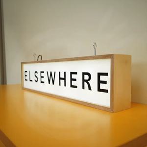 맞춤형 천장 설치 방수 야외 간판 금속 아크릴 LED 라이트 박스 양면 매장 디스플레이