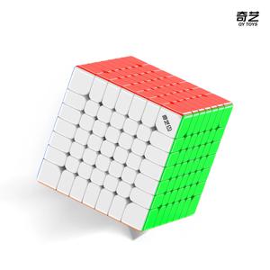 Qiyi 7x7 마그네틱 매직 큐브 스티커없는 전문 Fidget Toys Qiyi Warrior 7x7 Cubo Magico Puzzle