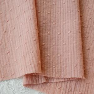 135x50cm 순면 재봉 원단, 크레이프 자카드, 컷 플라워, 워터 제이드, 제작용, 여름 얇은, 투명 의류 천