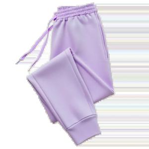 여성용 바지 기본 필수 스웨트팬츠 가을 겨울 플리스 고품질 패션 스포츠 조거 팬츠 여성용