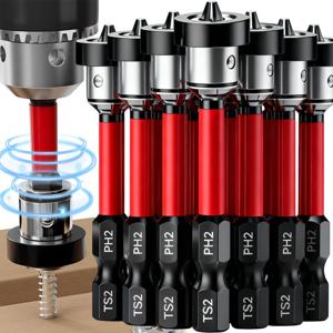 자석 위치 지정 드라이버 비트 S2 석고보드용 드라이월 스크류 위치 지정 비트 배치 헤드 드릴링 도구