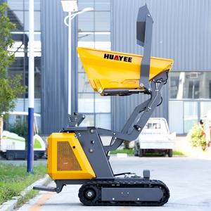 다기능 디젤 엔진 미니 덤퍼 800kg 유압 자동 트랙 덤퍼 제조업체 마이크로 맞춤형 크롤러 덤퍼