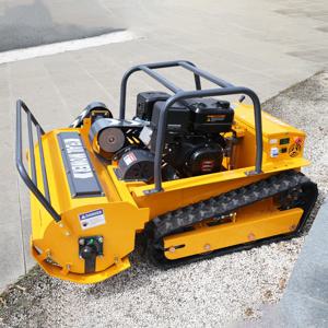 맞춤형 농업 및 임업 장비 로봇 제로턴 플레일 크롤러 휘발유 원격 제어 잔디깎이