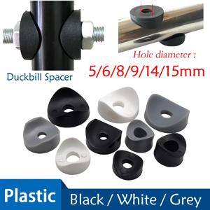 오리부리 개스킷 id5-15mm 검은색 플라스틱 원형 개스킷 마개 개스킷 방진 밀봉 덮개 구부린 개스킷 파이프 가구에 사용