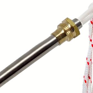 스테인리스 스틸 펠릿 난로 점화봉 220V 10mm 직경 나사 3/8인치 히팅 엘리먼트 펠릿 스토브용 280W 160MM
