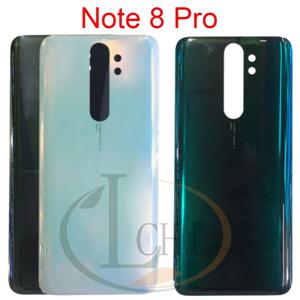 Redmi Note 8 Pro 배터리 커버 후면 유리 배터리 도어 Note 8 Redmi Note 8T 뒷면 커버 용 하우징 교체 부품