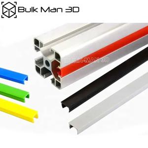 10 개/몫 6mm/8mm/10mm 하드 슬롯 커버 20/30/40/45 시리즈 EU 알루미늄 프로파일 용 1000mm 길이 플랫 씰 패널 홀더