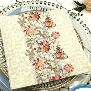 하이 엔드 새로운 다채로운 인쇄 냅킨 레스토랑 카페 광장 버진 종이 타월 접는 얼굴 조직 입 천 20pcs/pac 33c