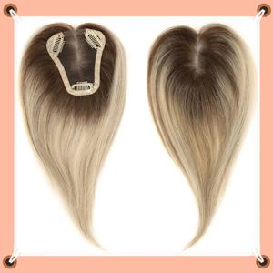 100% 레미 인모 천연 헤어피스 여성용 실크 베이스 3클립 토퍼 스위스 레이스 헤어 토퍼 통기성