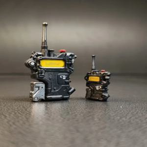 12인치 피규어용 1/6 스케일 군인 무전기 모델