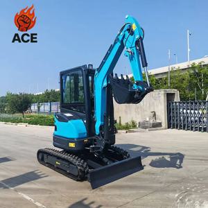 쿠보타 미니 굴삭기 2.5톤 맞춤형 미니 굴착기 농장 정원용 미니 굴삭기 2.7톤 무료 배송