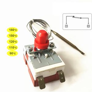 전구 모양의 모세관 온도계 온도 안전 제한기 제어 스위치 수동 리셋 기능 포함 TSR- 보일러 히터 쿠커용