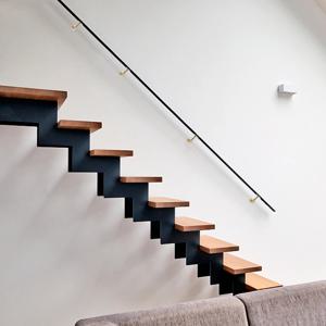 난간 홀더 벽걸이 브래킷 2개 스테인레스 스틸 난간 레일 지지대 계단 난간 고정 키트 현대적인 디자인 내구성