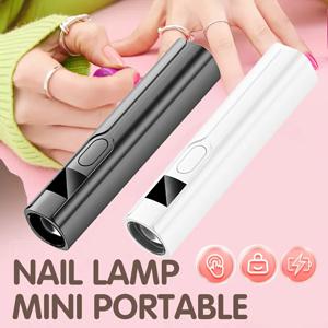 전문가용 네일 UV LED 램프 데스크 디스플레이 포함 충전식 휴대용 미니 네일 드라이어 스탠드 네일 아트용 탈착식 UV 램프