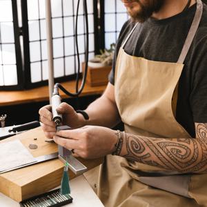 자연목 조각 스탬프 장식용 태슬 DIY 빈 이름 도장 스탬프 수제 예술 공예 페인팅 프로젝트용