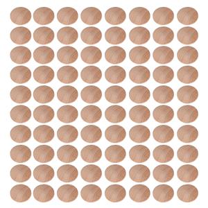 80개 계단 버튼 플러그 30x25mm 나무 가구 구멍 덮개 나사 숨기기 수리 공예 목공 프로젝트용 버튼 우드
