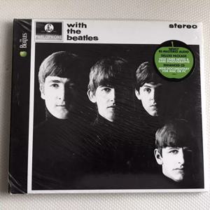 클래식 브리티시 인베이전 앨범 비틀즈 위드 더 비틀즈 CD OM 에디션 1963 아이코닉 스튜디오 앨범 코스프레 사운드트랙 박스 선물