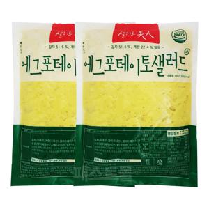 쉐프엠 에그 포테이토 샐러드 1kg 2개
