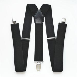 남성 플러스 사이즈 Y 백 멜빵 솔리드 컬러 탄성 조절 멜빵 여성 어린이 성인 교정기 의류 액세서리