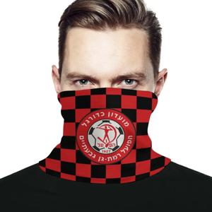 하포엘 라마트 간 기바타임 Fc 페이스 마스크, 심리스 터번 머리 장식, 목 따뜻한 야외 다기능