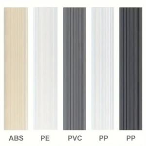 50pcs 플라스틱 용접봉 PP PE PVC ABS 플라스틱 용접기 막대 자동차 범퍼 카약 수리 키트 자동차 범퍼 수리 전극 스틱