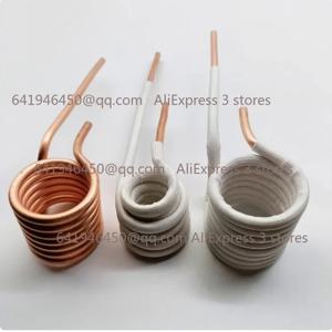 ZVS 코일 T2 구리 유도 가열 코일, 구리 튜브, 6mm 담금질 탭리스 가열 헤드, DIY, 1PC