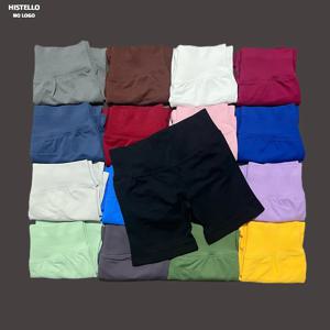 히스텔로 임팩트 짐 쇼츠 여성 스포츠 쇼츠 스크런치 버트 피트니스 바이커 쇼츠 워크아웃 요가 레깅스 러닝 심리스 레깅스