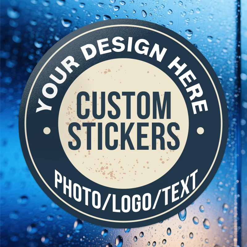 맞춤형 스티커 커스텀 디자인 - 로고/텍스트 업로드하여 DIY 선물 라벨, 창의적인 웨딩 장식, 홈 데칼 및 사진 공예품 제작