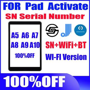 iPad, Wi-Fi, Bluetooth, iPad Mini 2, 3, 4, iPad Air 1, 2, iPad 6, 7 Pro, Pro 2, WIFI 버전, SN WIFI BT용 SN 일련 번호