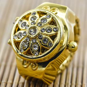 크리 에이 티브 벽돌 새로운 뜨거운 판매 합금 쉘 손가락 쿼츠 시계 원형 다이얼 아랍어 숫자 얼굴 커플 남성과 여성