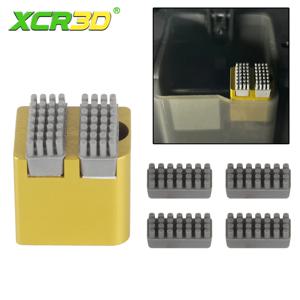 Bambulab P1S X1 시리즈 노즐 실리콘 와이퍼 노즐 Bambu lab 청소 도구 3D 프린터 용 브러시 핫베드 장착 스크러버