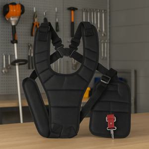 더블 숄더 하네스 스트랩 벨트, 브러시 커터용 조절 가능한 트리머 스트랩, 정원 잔디 깎는 기계 파워 프루너, 편안한 지지대 T