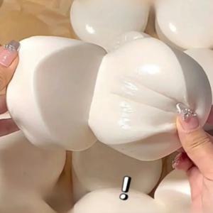 타바 스퀴시 요거트 케이크 브레드 스퀴즈 장난감 부드러운 스트레스 해소 슬로우 라이징 감각 장난감 어린이 및 성인용 릴랙싱 선물