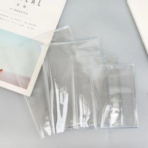 내구성 있는 A5/A6 노트북 보호 슬리브 PVC 투명 스크랩북 커버 방수 북커버 바인더 보호 커버
