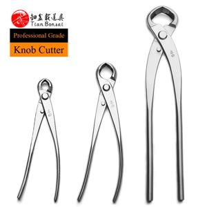 전문 등급 분재 도구 손잡이 커터 오목 가장자리 커터 TianBonsai가 만든 4Cr13MoV 합금강