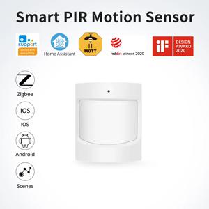 LINCUKOO 홈 어시스턴트 스마트 PIR 모션 센서 감지기 홈 보안 보안 무선 eWeLink ZigBee 조명 연동