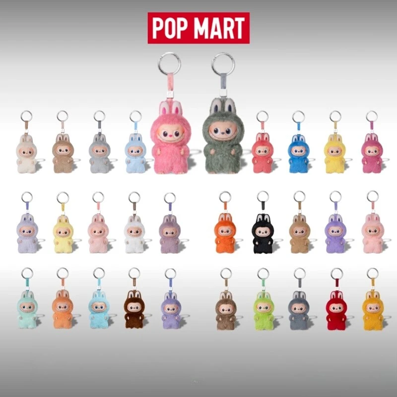 핀 포 러브 라부부 더 몬스터즈 블라인드 박스 POP MART 카리스마틱 비닐 플러시 펜던트 수집용 미스터리 서프라이즈 선물