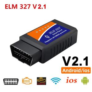 ELM327 V2.1 OBD2 스캐너 TR6260S1 BT/Wifi ELM 327 OBD 자동차 진단 도구 (안드로이드/iOS용) PK Vgate Icar2 코드 리더