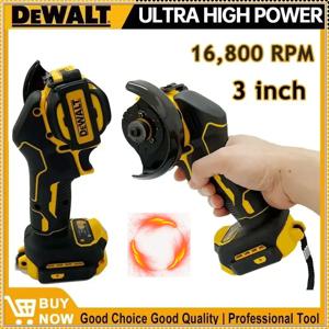DEWALT 3인치 앵글 그라인더 무선 미니 연마 그라인더 다기능 전기 절단기 전동 공구
