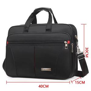 대용량 비즈니스 서류가방 - 사무실 및 주말 여행을 위한 노트북 및 문서 정리 가방(내구성 있는 보관 솔루션)