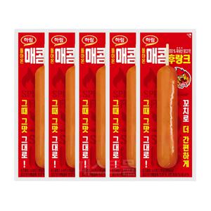 하림 돌아온 매콤후랑크 소시지 70g 5개